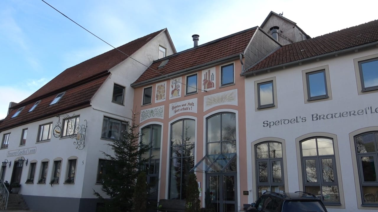 Außenansicht Speidel's BrauManufaktur