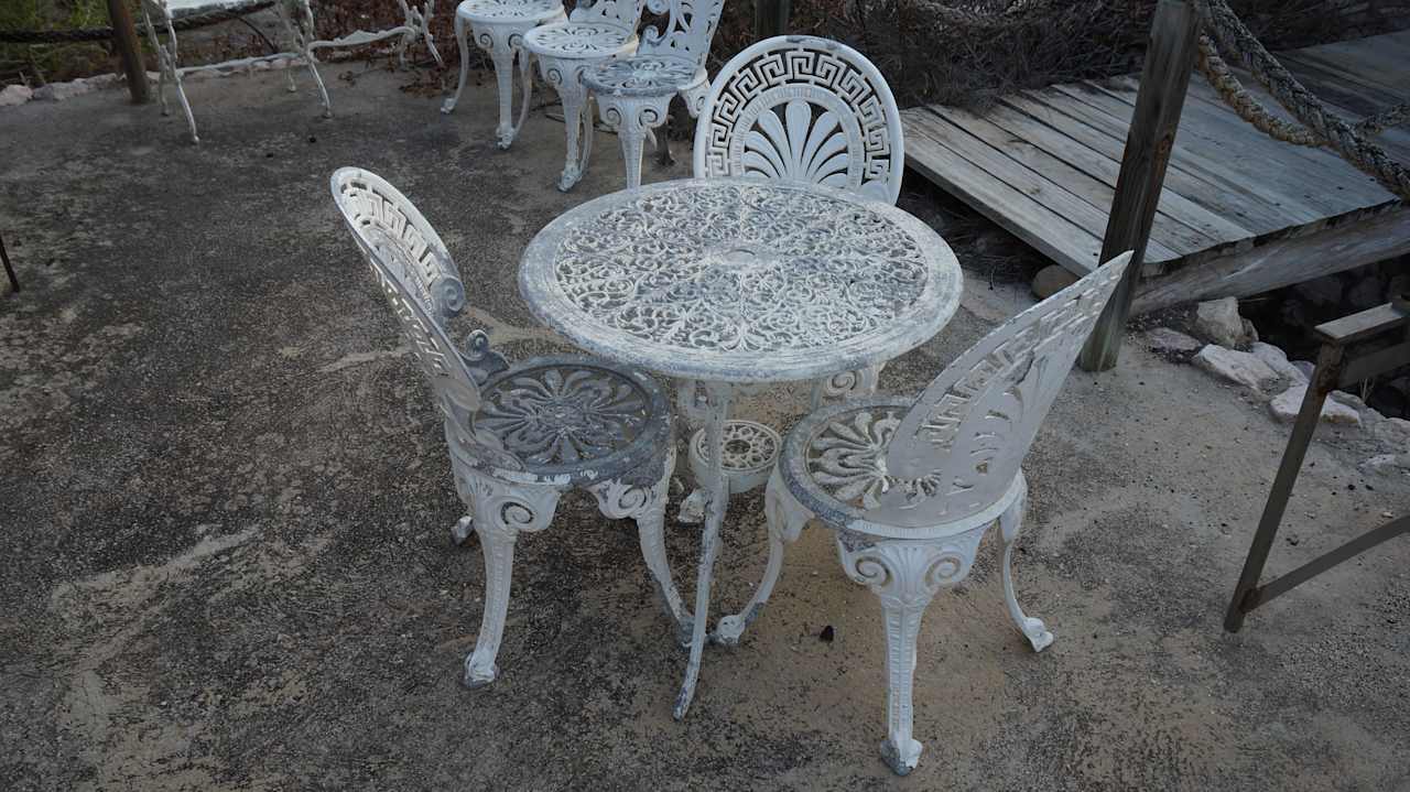 Sitzecke beim Grill Watapana Appartements