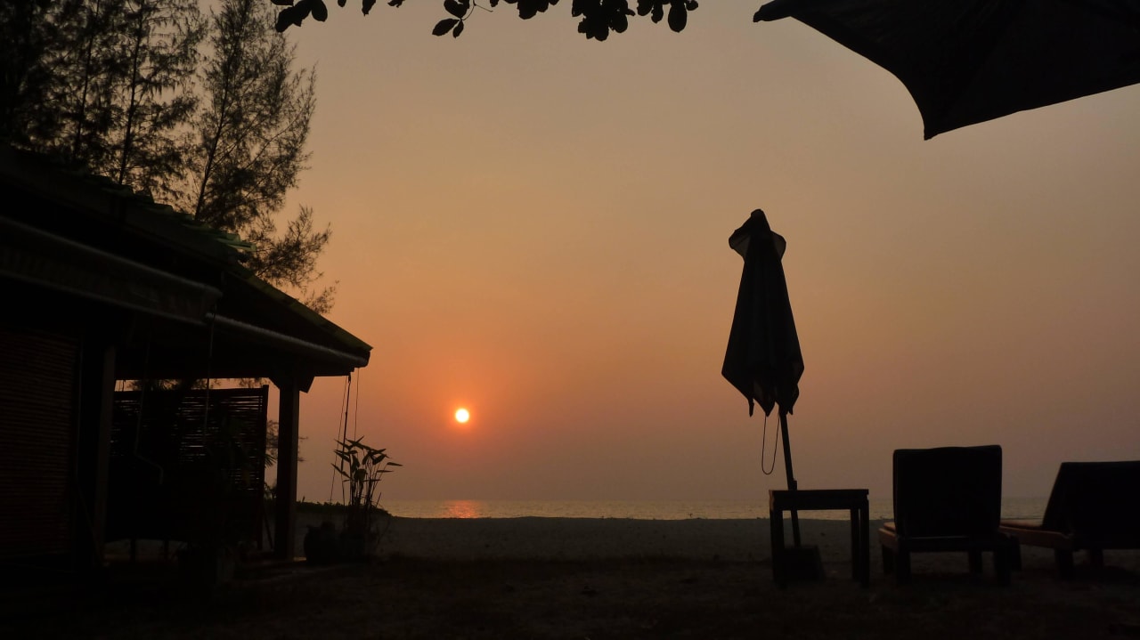 Abendstimmung Bangsak Village