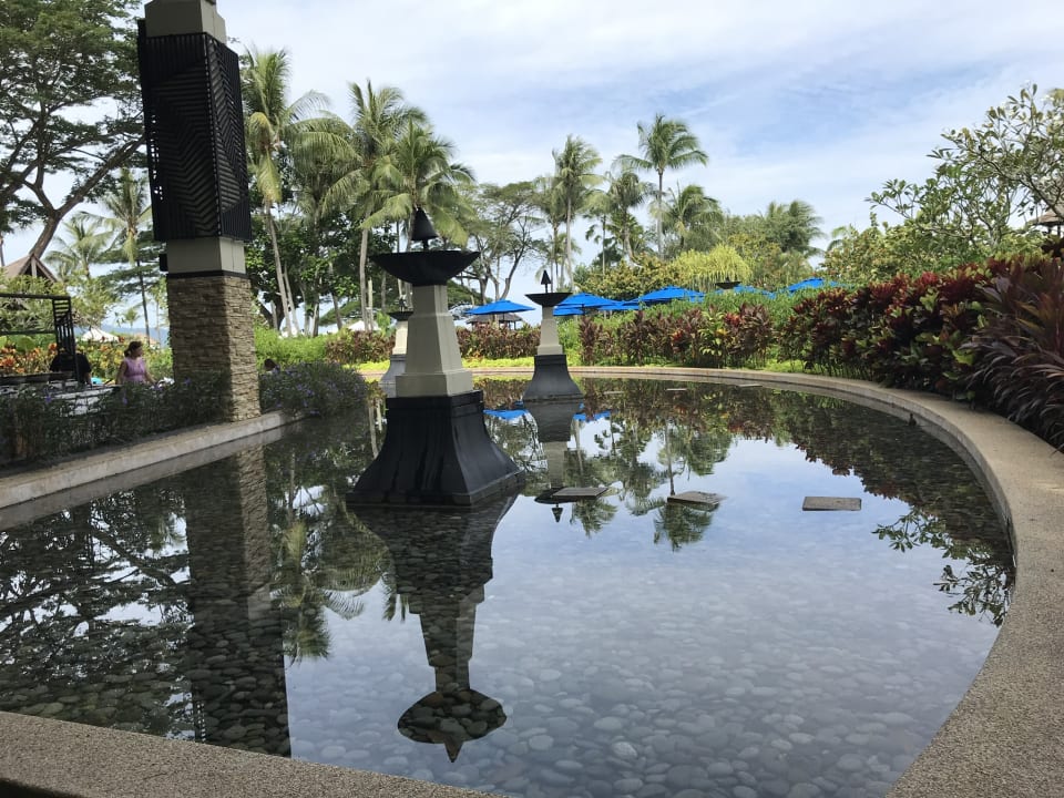 Gartenanlage Shangri-La's Rasa Ria Resort & Spa