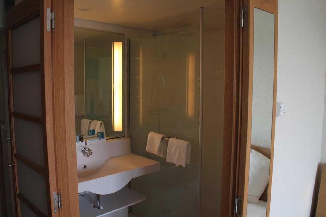 Blick ins Bad Hotel Novotel Lausanne Bussigny