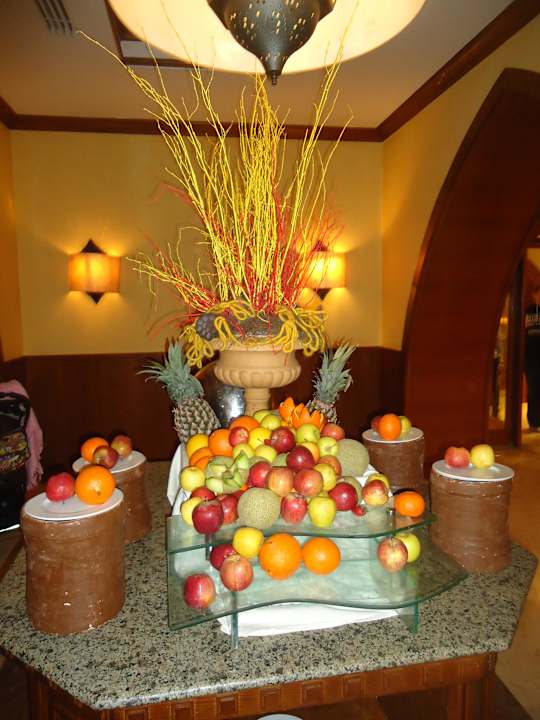 Es gibt auch gesundes Essen  The Grand Hotel Sharm El Sheikh