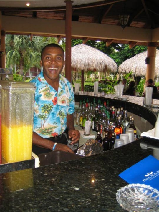 An der Lobby-Bar Grand Palladium Select Bávaro Resort & Spa