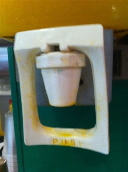 Versiffte Saftautomaten HVD Viva Club Hotel