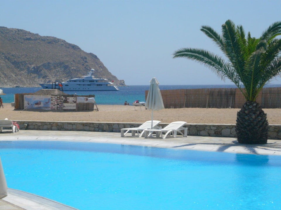 Oase der Ruhe mit Meerblick Myconian Sunrise Relais & Chateaux Hotel