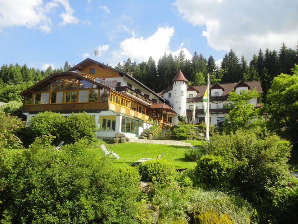 Hausansicht Waldpension Nebelstein