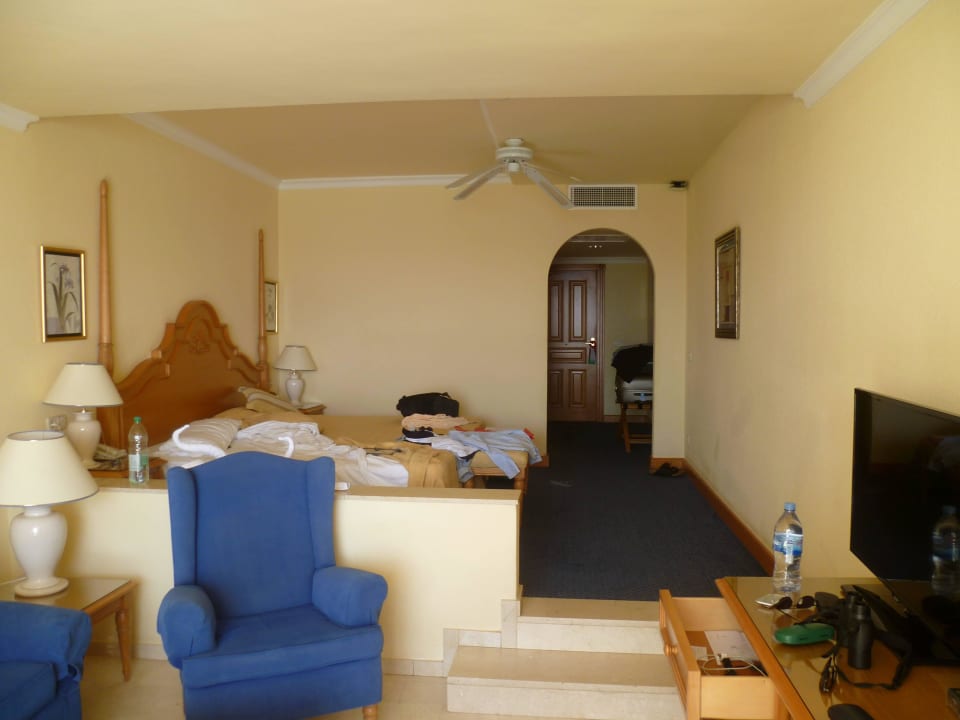 Blick von der Terrasse in das Zimmer Hotel Riu Palace Jandia