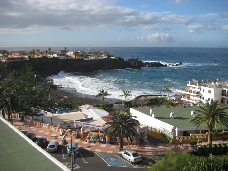 Blick aufs Meer von Hotelterrasse Landmar Playa La Arena