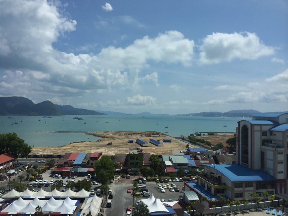 Blick vom Zimmer Hotel Bayview Langkawi