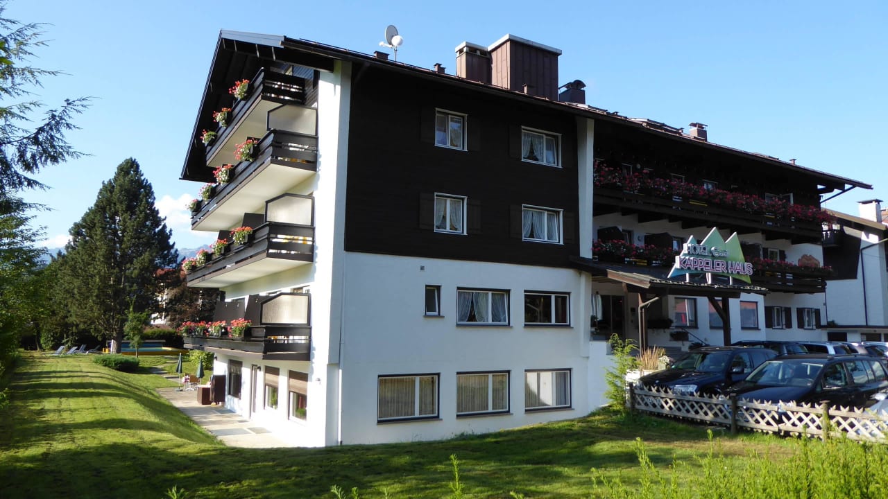 Ansicht Nord/Ost-Seite Hotel Kappeler Haus