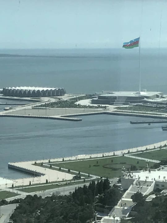 Ausblick Hotel Fairmont Baku