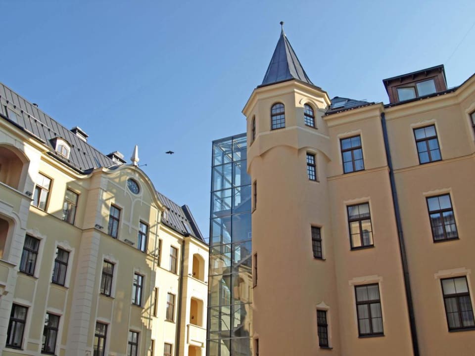 Innenhof TRIBE Riga City Centre