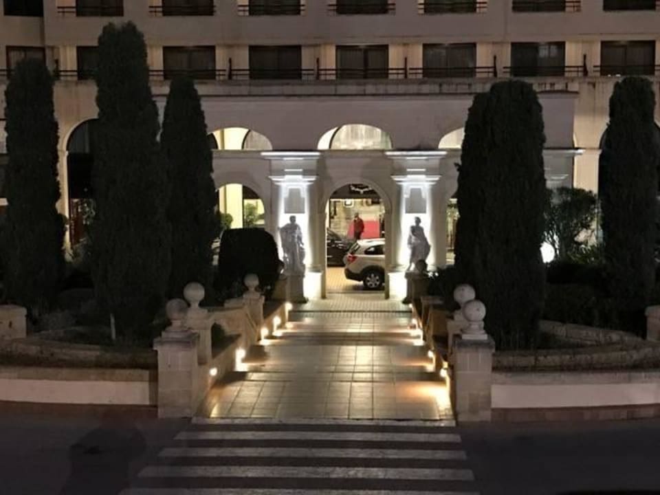 Eingangsbereich Grand Hotel Excelsior Malta