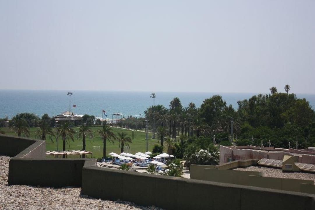 Blick von der Terrasse Blue Waters Club