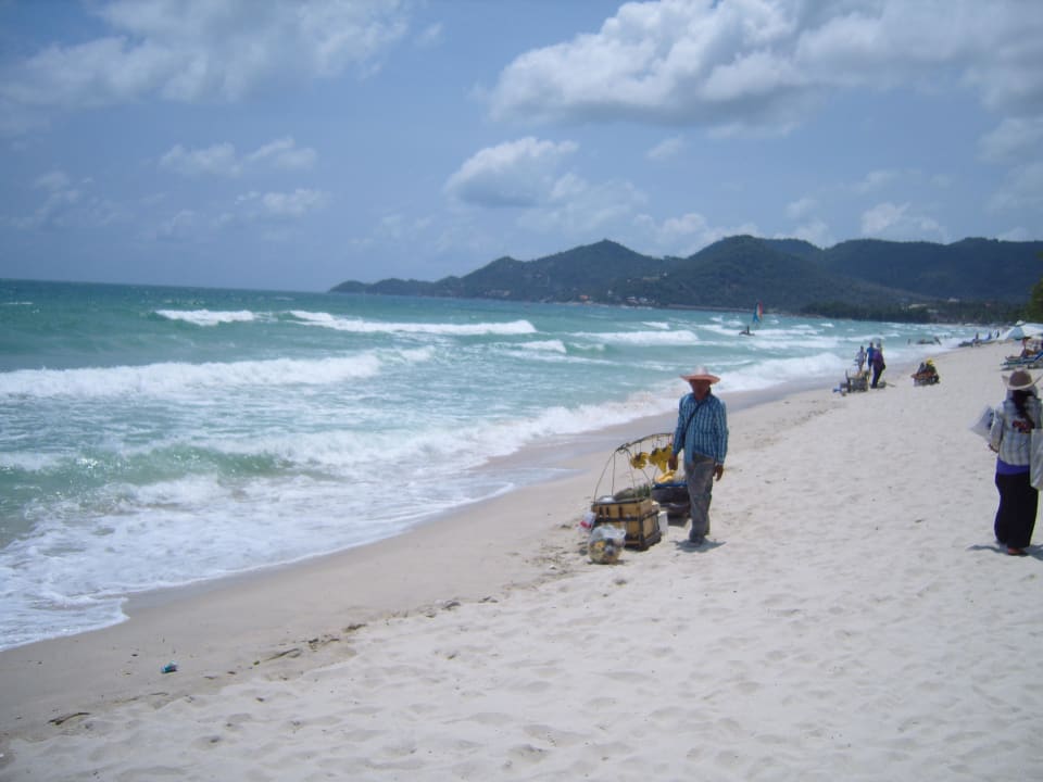 Strandverkäufer Banana Fan Sea Resort