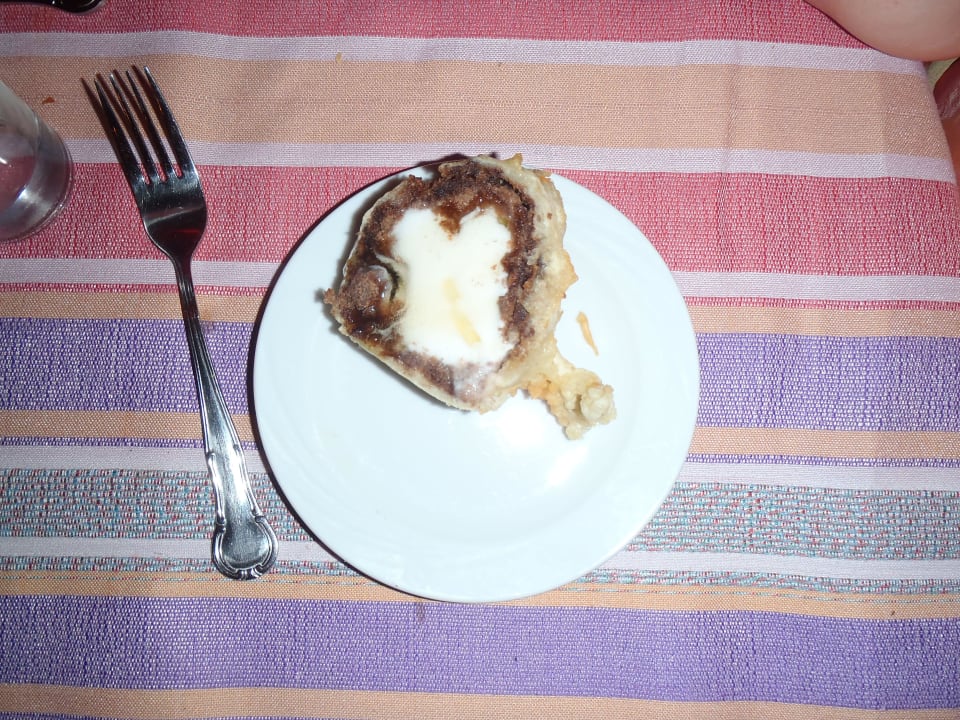 Dessert beim Japaner Titanic Beach Spa & Aqua Park