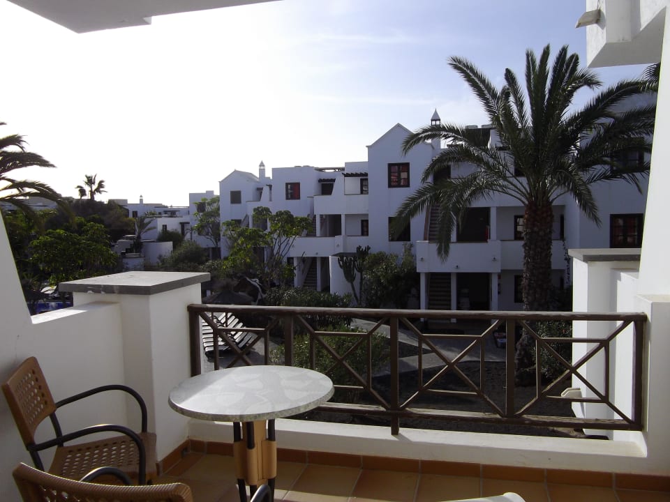 Blick vom Balkon allsun App.-Hotel Albatros