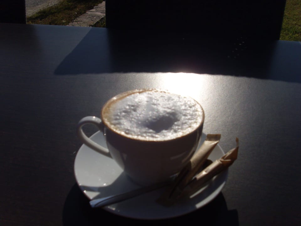 Cappuccino --- mmm ---  Sayanora Hotel