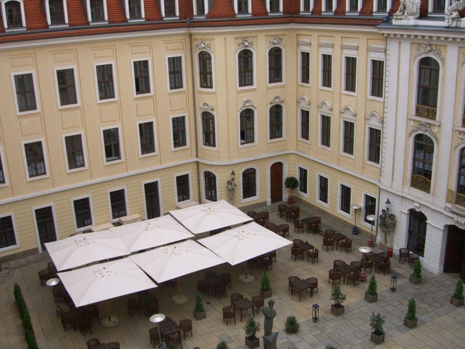 Innenhof Hotel Taschenbergpalais Kempinski Dresden