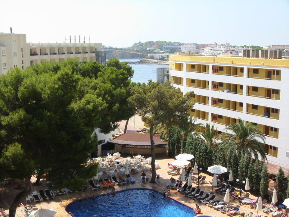 Blick vom 5. Stock Moon Dreams Coral Beach