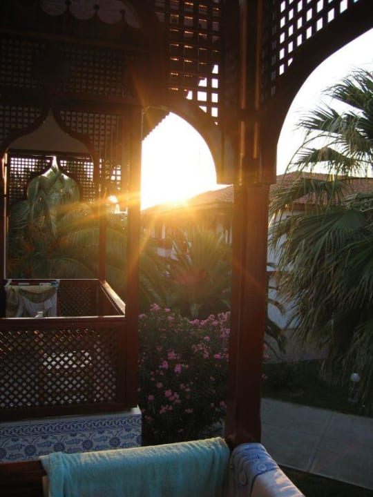 Blick vom Balkon auf die Anlage Ali Bey Club