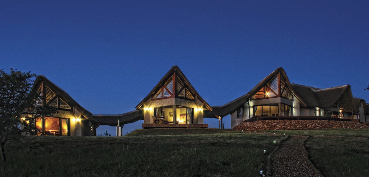 Main building J-Bay Zebra Lodge