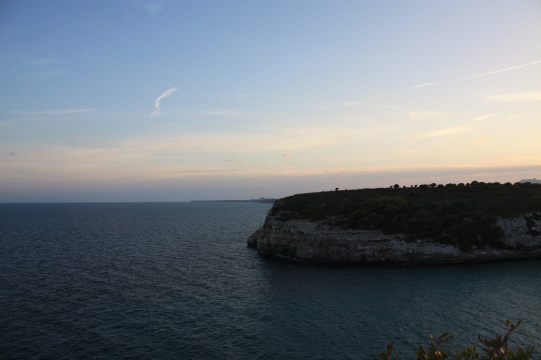 Ausblick von Auf-/Abgangstreppe blau punta reina