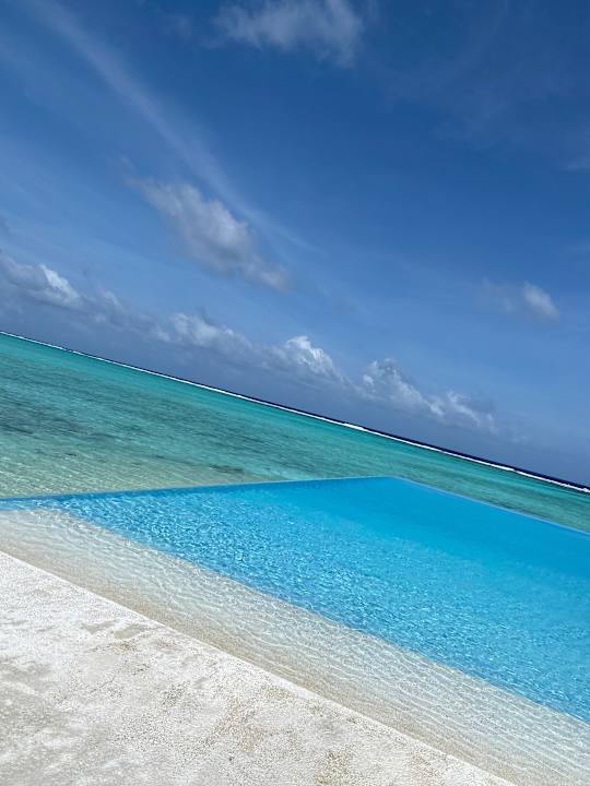 Pool Summer Island Maldives