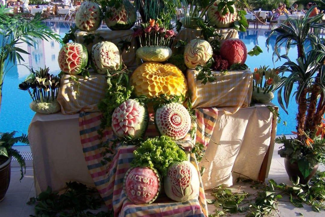 Sehr Creativ mit den Melonen Hotel Victory Resort