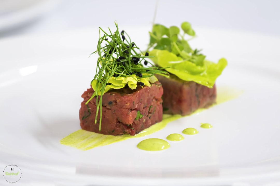 Gourmet Restaurant bei Meran Hotel Der Waldhof