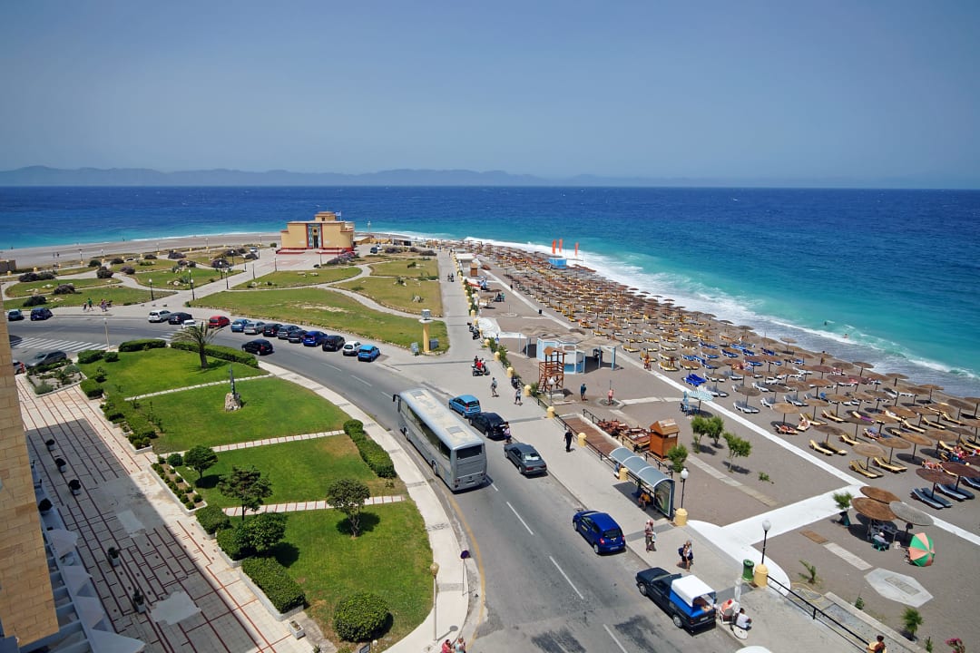 Aussicht Ibiscus Hotel Rhodos