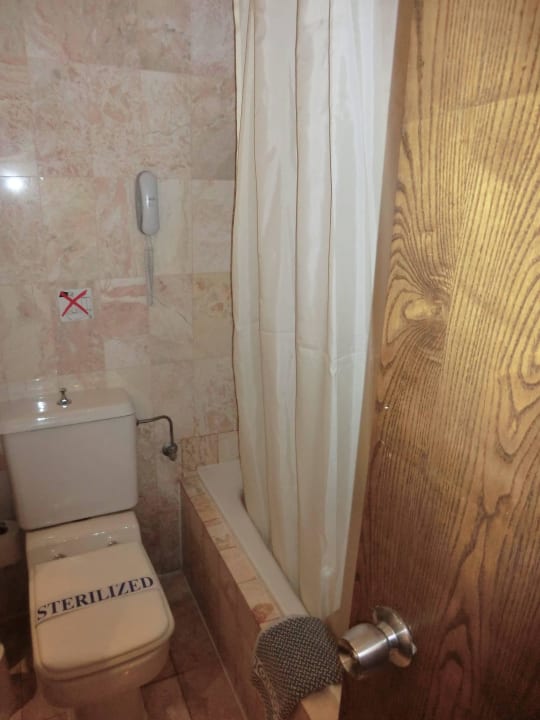 Badezimmer Hotel Kalithea Mare Palace