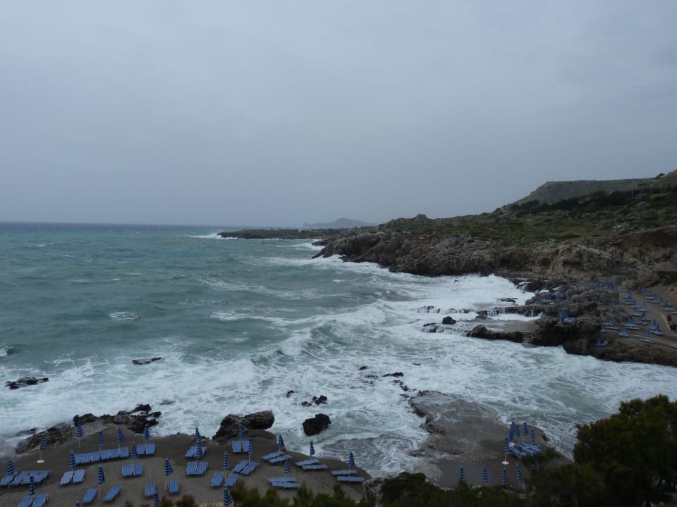 Sturm auf Rhodos, Anfang Mai Hotel Kalithea Horizon Royal