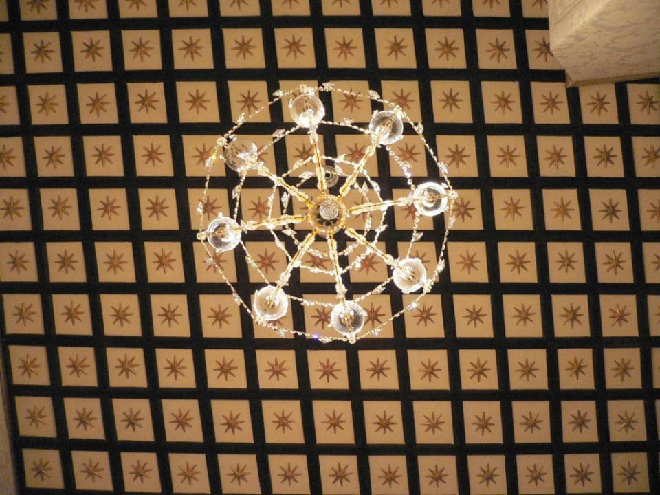 Zimmerdecke im Hotel Torino Hotel Torino