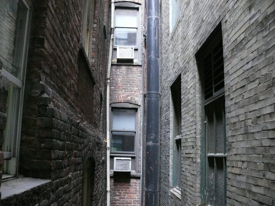 Aber man ist ja doch nur zum schlafen im Zimmer  HGU New York