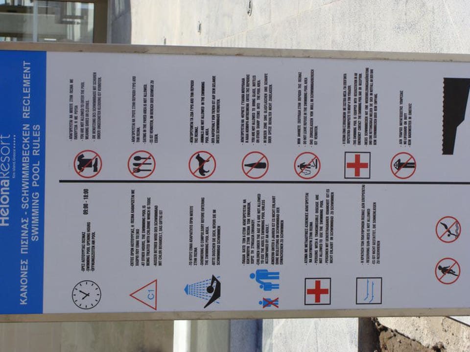 Erlaubt/Verboten Atlantica Belvedere Resort