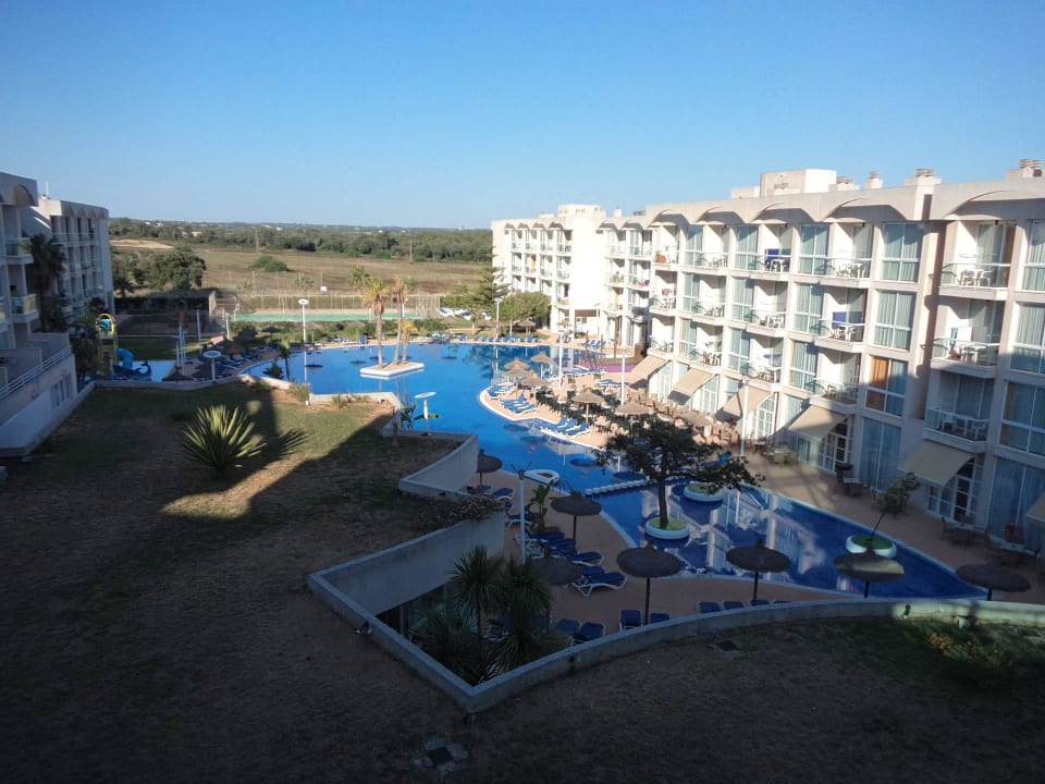 Blick vom Balkon Hotel Zafiro Alzinar Mar