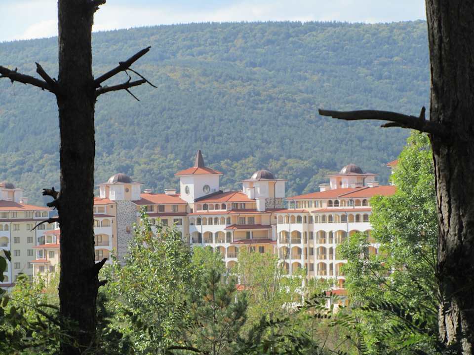 Blickwinkel aus dem Wald Sol Luna Bay