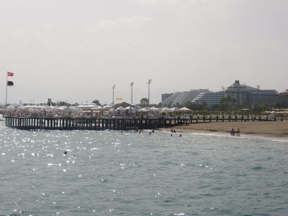 Blick auf Nachbarhotels Hotel Delphin Imperial