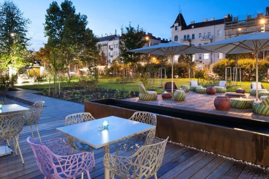Garten Motel One Wien-Prater