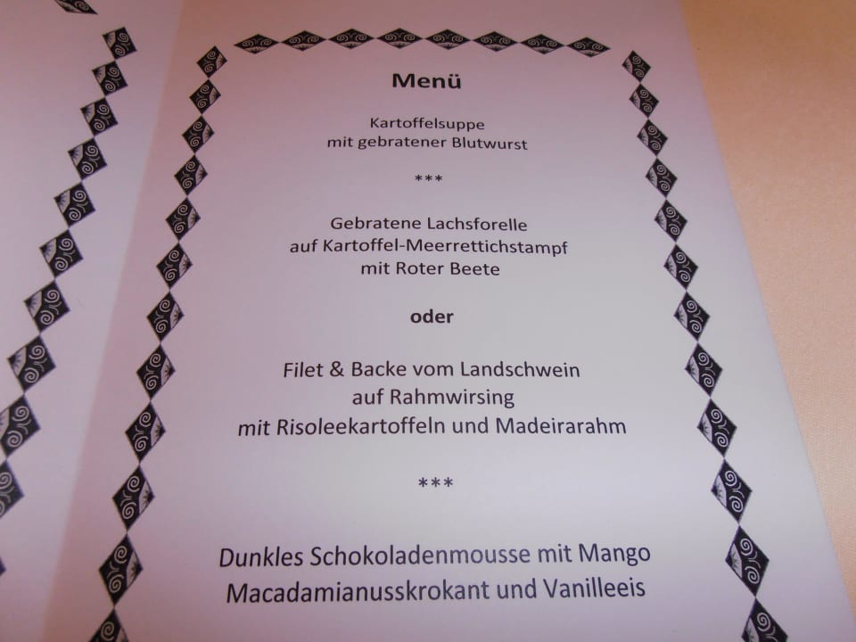 Unser Menü im Rahmen der HP derSTERN Hersfeld