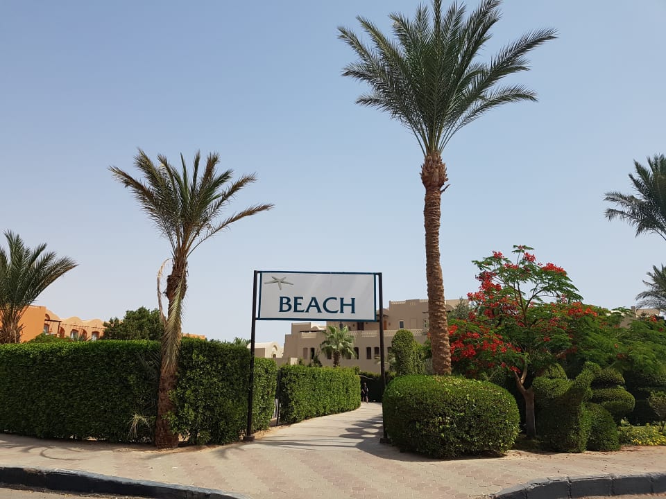 Weg zum Strand Jaz Makadi Oasis Resort