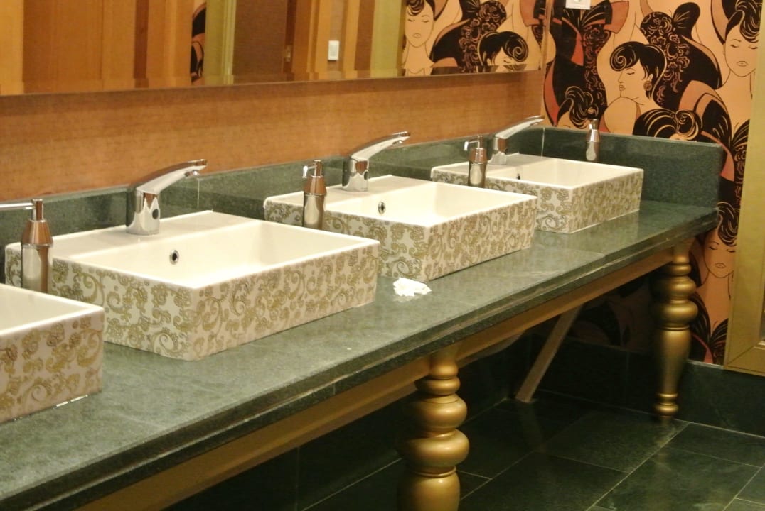 Sehr geschmackvolle WC´s Dream World Resort & Spa