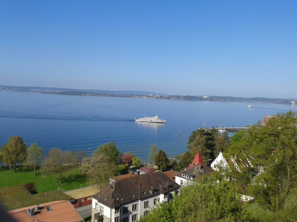 So ein schöner Blick. Terrassenhotel Weißhaar