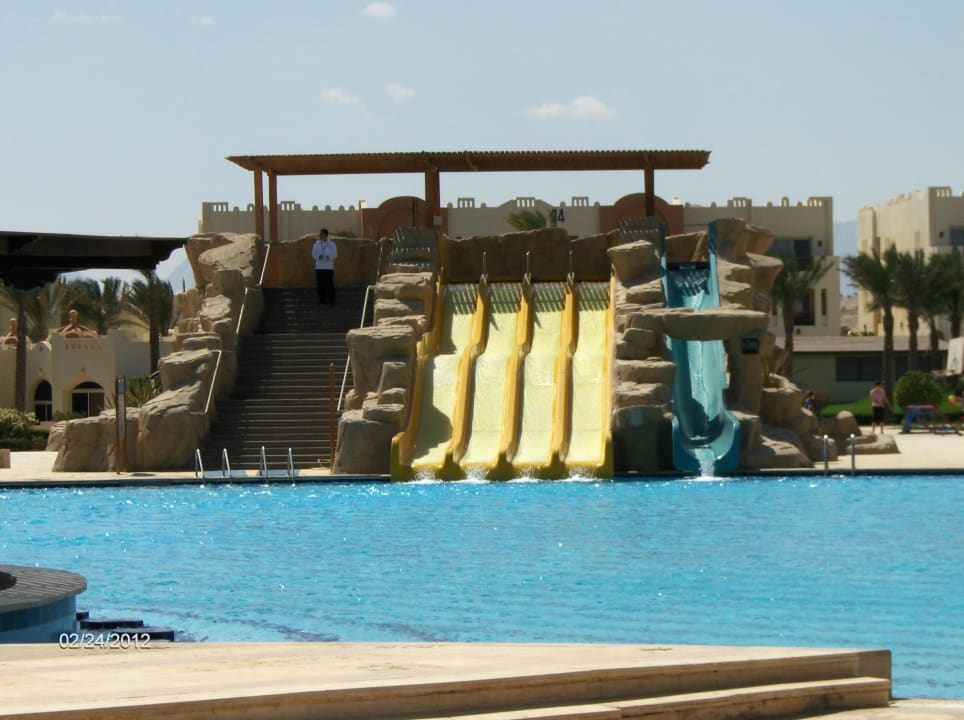Water slide area by block 10 SUNRISE Royal Makadi Resort
