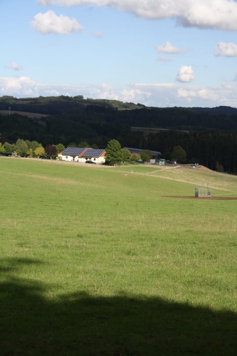 Ausblick Ferienhof Hubertushof Eifel