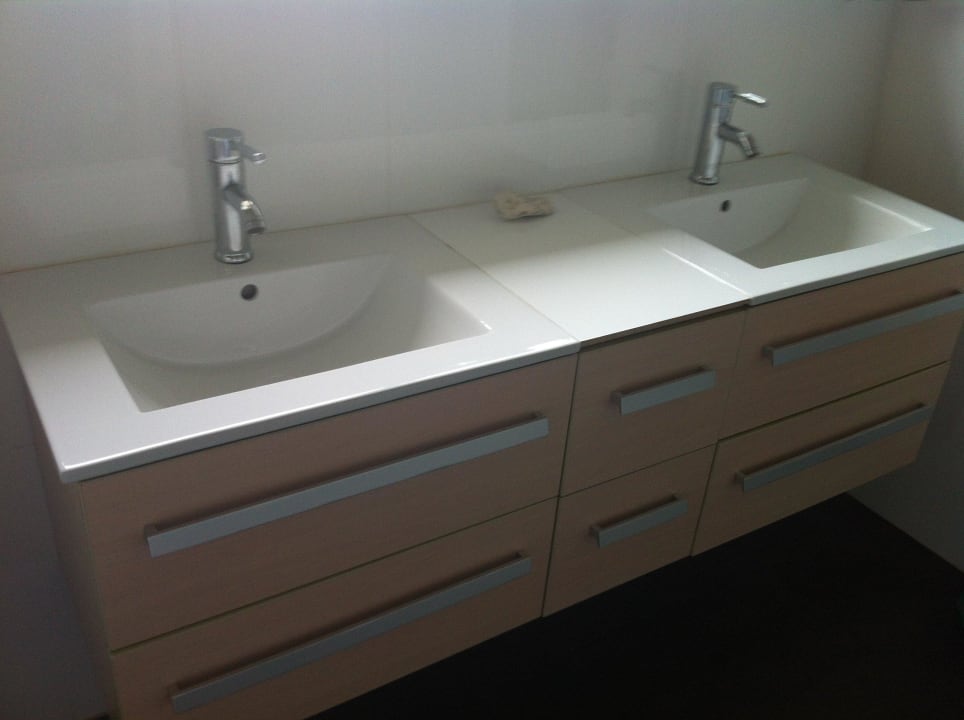 Teilansicht vom Badezimmer Don Genaro Apartments