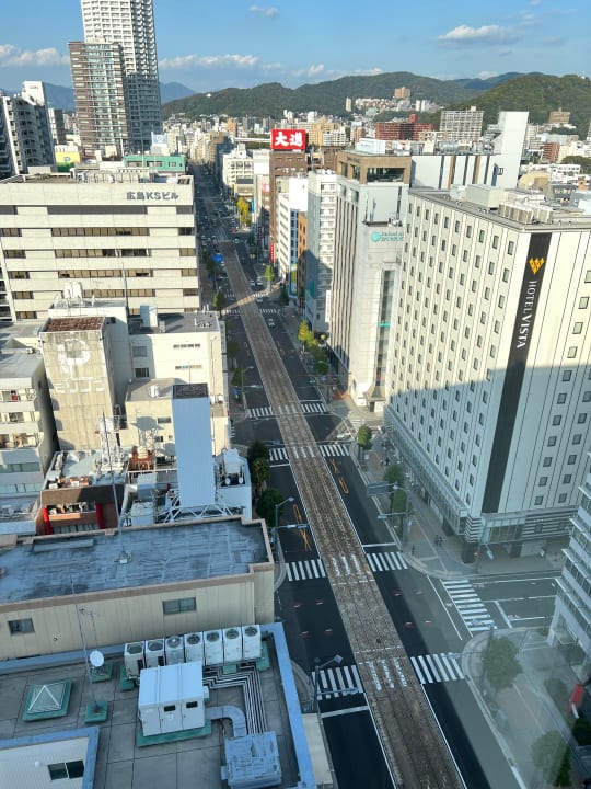 Ausblick Candeo Hotels Hiroshima Hatchobori
