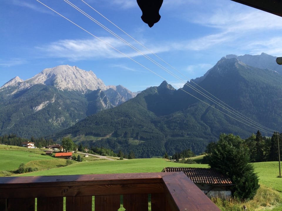 Ausblick Ferienwohnung Pfaffenlehen