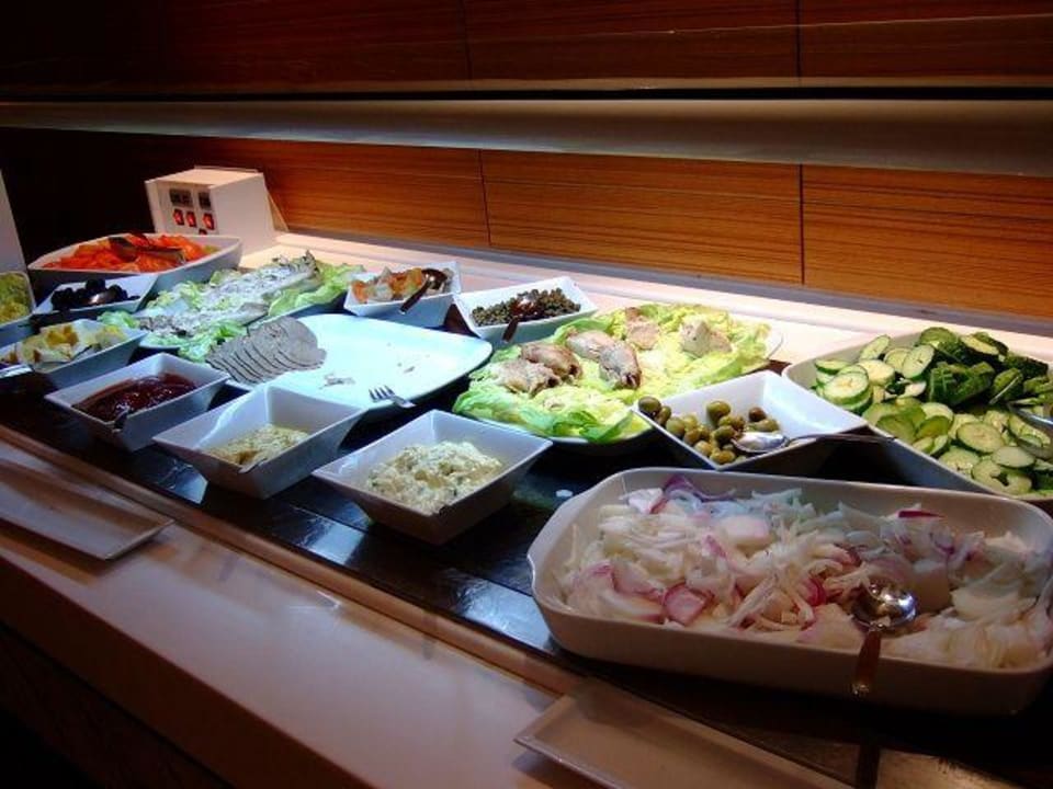 Salatbuffet The Orangers Beach Resort and Bungalows